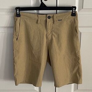 Men’s HURLEY SZ 27 PHANTOM AMPHIBIAN SHORTS TAN